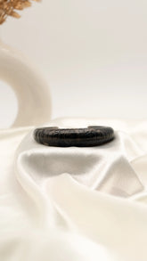 Noir Twist Resin Bangle